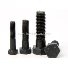 BLACK ZINC PLATED HEX BOLTS